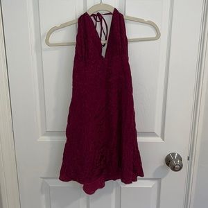 Forever 21 Burgundy mini dress